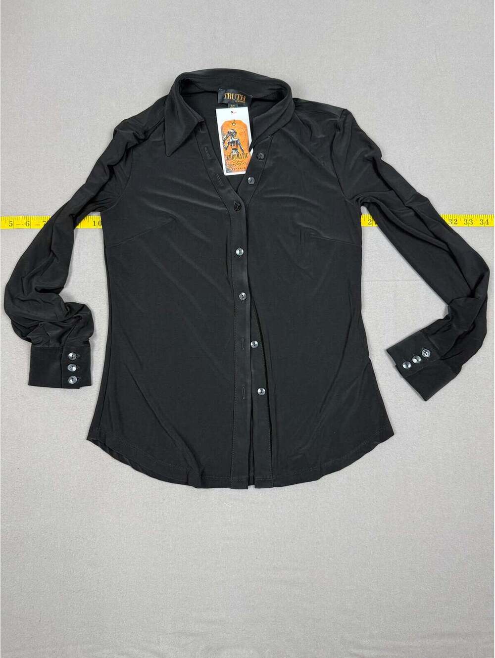 Truth Long-Sleeve Button-Up Shirt small